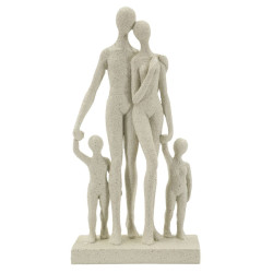 FIGURINE FAMIGLIA STONS CM 16X8X30,5